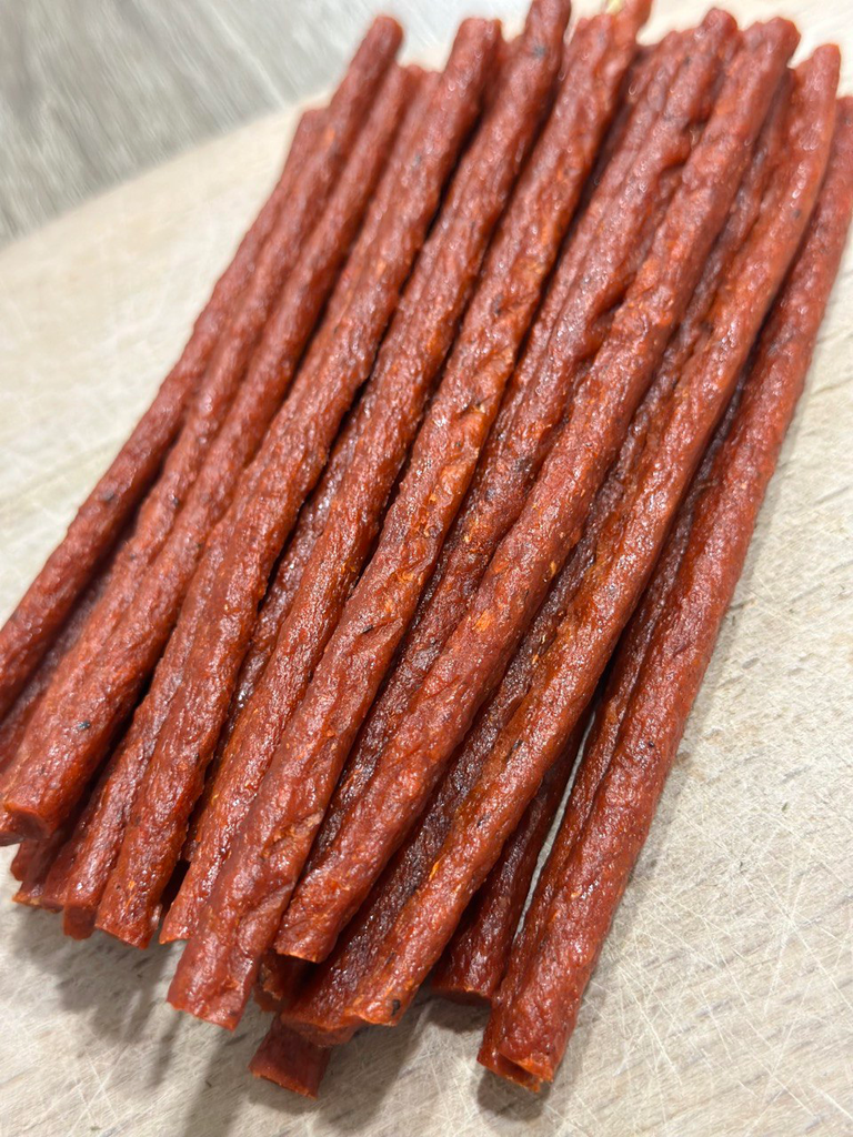 Dried Salmon Sticks (Сушеные Палочки Лосося) 100g (3.5oz)